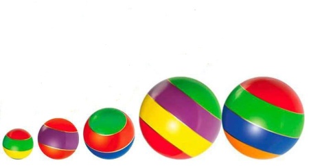 Купить Мячи резиновые (комплект из 5 мячей различного диаметра) в Туапсе 