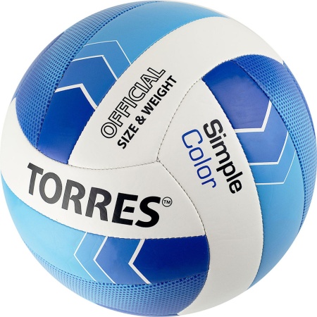 Купить Мяч волейбольный Torres Simple Color любительский р.5 в Туапсе 